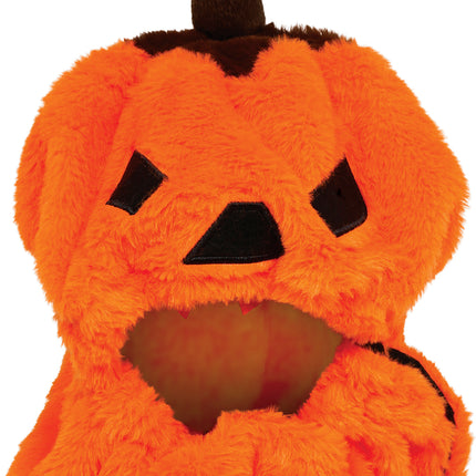 Halloween-Kürbis-Helmhülle in Orange