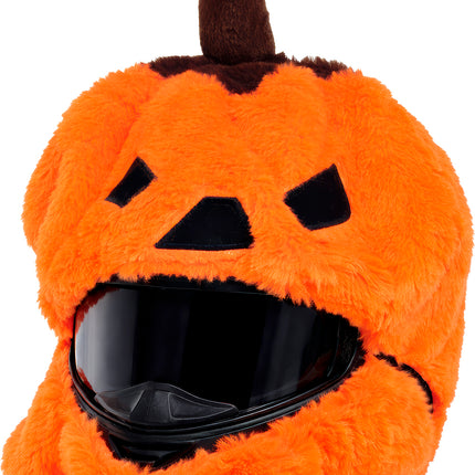 Halloween-Kürbis-Helmhülle in Orange