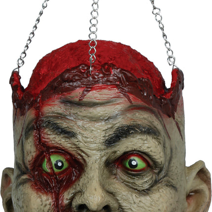 Halloween Hoofd Zombie 27cm
