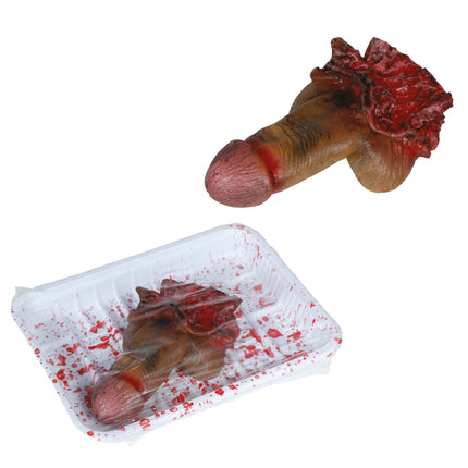 Halloween Nep Penis Afgehakt 12cm