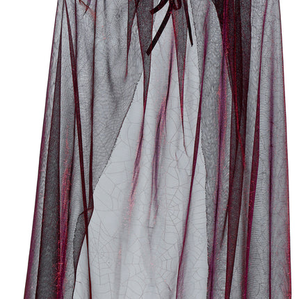 Halloween-Umhang Rot für Damen Shine