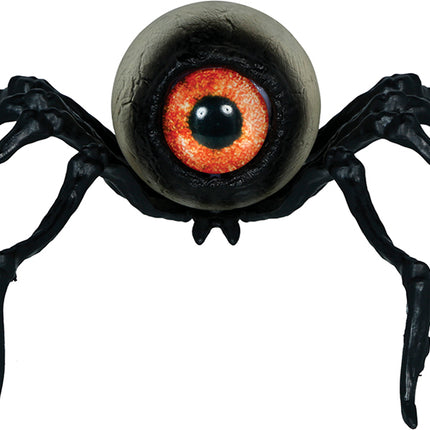 Halloween-Spielzeugspinne, schwarzes Skelett, 16 cm