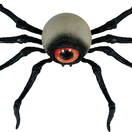 Halloween-Spielzeugspinne, schwarzes Skelett, 16 cm