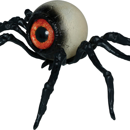 Halloween-Spielzeugspinne, schwarzes Skelett, 16 cm