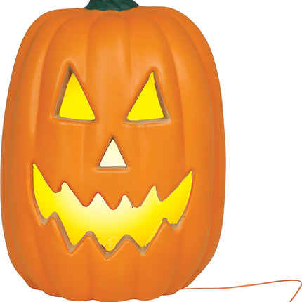 Halloween-Kürbis mit Licht, 40 cm
