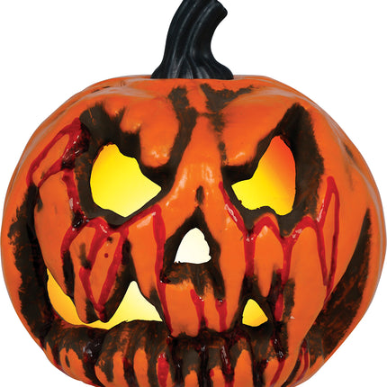 Halloween-Kürbis „Orange Horror“, 20 cm