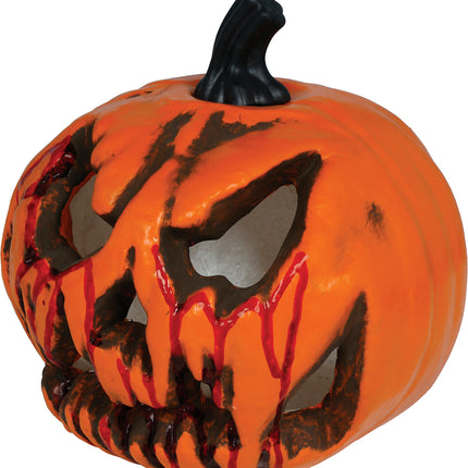 Halloween-Kürbis „Orange Horror“, 20 cm