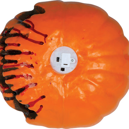 Halloween-Kürbis „Orange Horror“, 20 cm