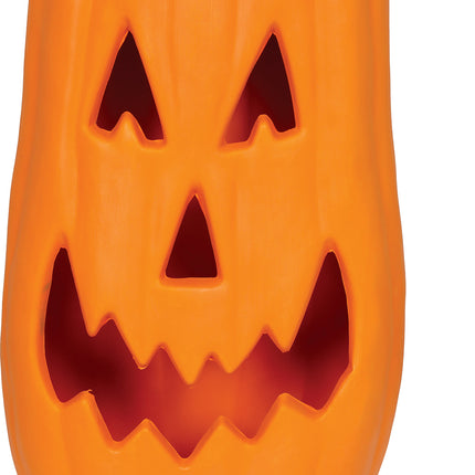 Halloween-Kürbis, orange, Leuchte, 70 cm