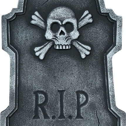Halloween-Grabstein, grau, Rip, 55 cm