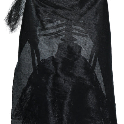 Halloween Skelet Heks Jurk 47cm