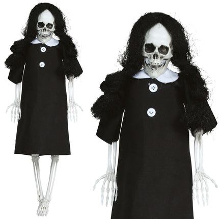 Halloween Skelet Jurk 40cm