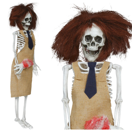 Halloween Skelet Hangend Met Schort 40cm
