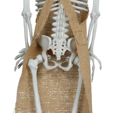 Halloween Skelet Hangend Met Schort 40cm