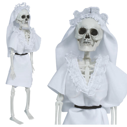 Halloween Skelet Bruidegom 40cm