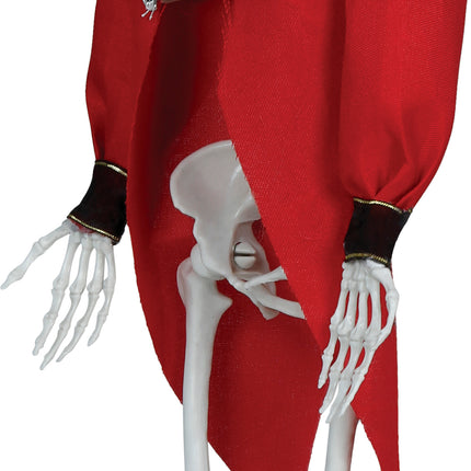 Halloween Skelet Hangend Ringmeester 42cm