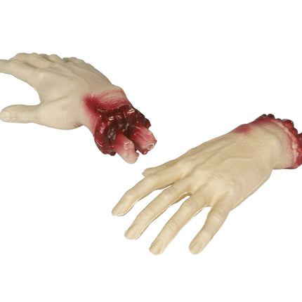 Halloween Nep Hand Afgehakt 22cm