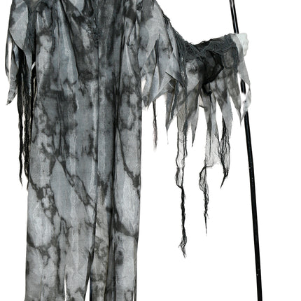 Halloween-Skelett, fliegend, mit Licht, Sound und Bewegung, 2,05 m