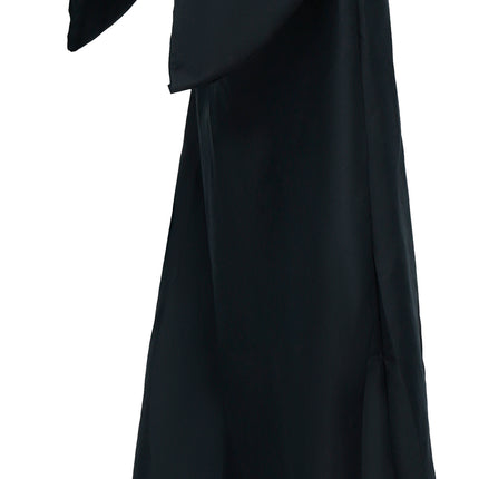 Halloween-Pop-Figur: Gruselige Frau mit Licht, Sound und Bewegung, 1,5 m