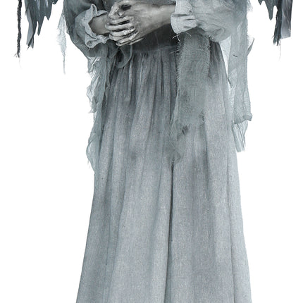 Halloween-Figur „Dark Angel“ mit Licht, Sound und Bewegung, 1,7 m