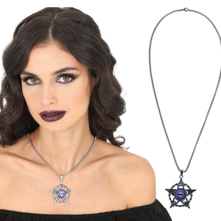 Halloween Ketting Demonenoog 5cm
