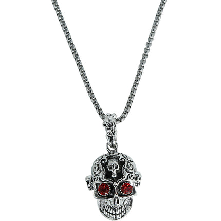 Halloween Ketting Doodskop 5,5cm