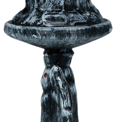 Halloween-Kerzenhalter mit Lampe, 26 cm
