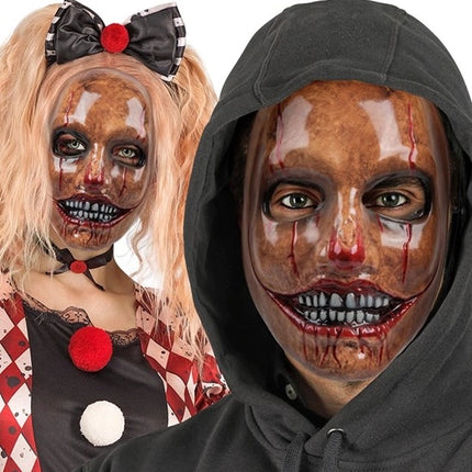 MASKE PSYCHO CLOWN – KUNSTSTOFF