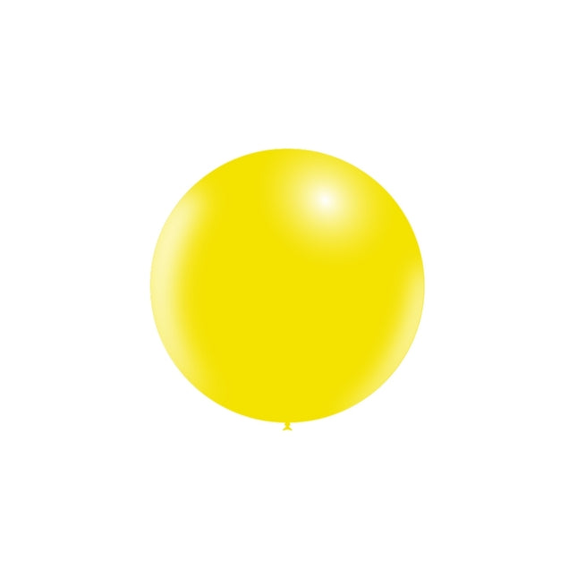 Zitronengelber Riesenballon 60cm