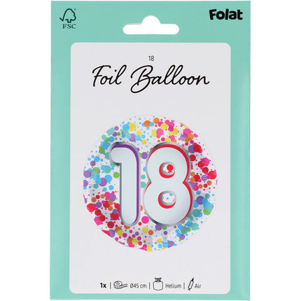 18in/45cm 18 Regenbogen