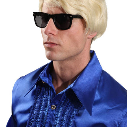 Blonde Männerperücke