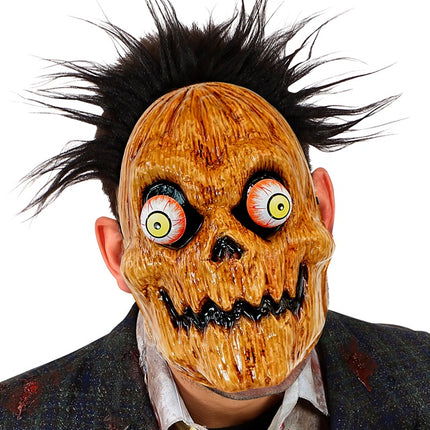 MASKE MIT WACKELAUGEN KÜRBIS