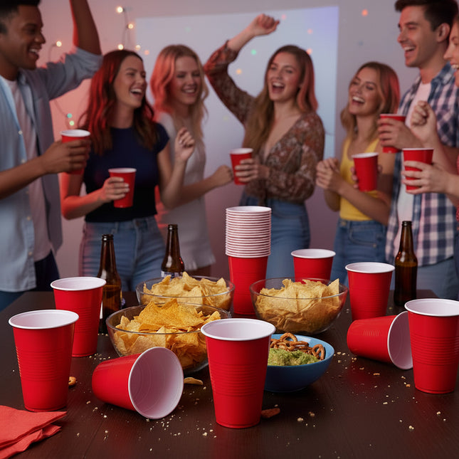 Rote Becher 53cl 40Stk