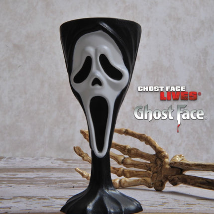 Halloween Tasse Schwarz Weiß Geist