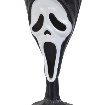 Halloween Tasse Schwarz Weiß Geist