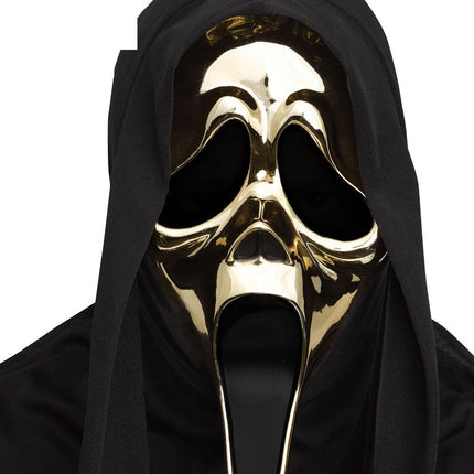 Ghostface Maske Gold