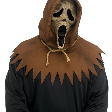 Ghostface Maske Vogelscheuche