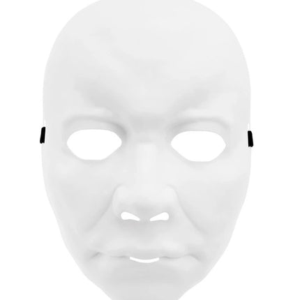 Weiße Gesichtsmaske