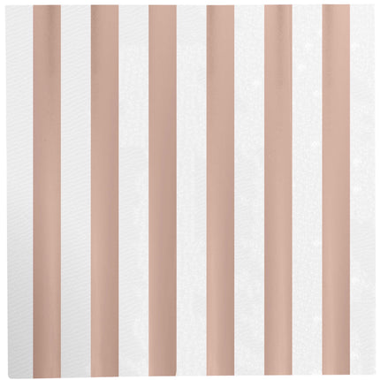 Roségoldene Servietten 33cm 12 Stk.