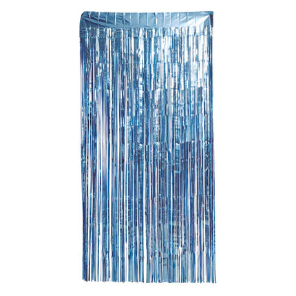 Blaue Türvorhangmatte 2m