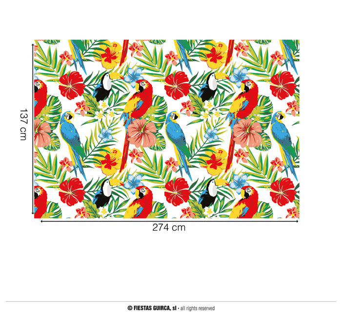 Hawaii Tischtuch 2.74m