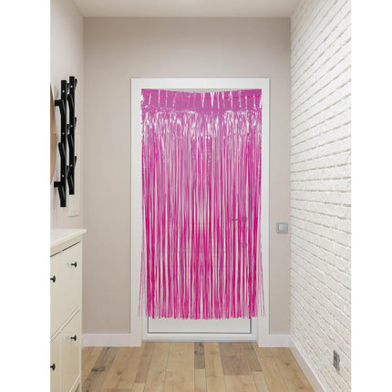 Fuchsia Türvorhang 2m