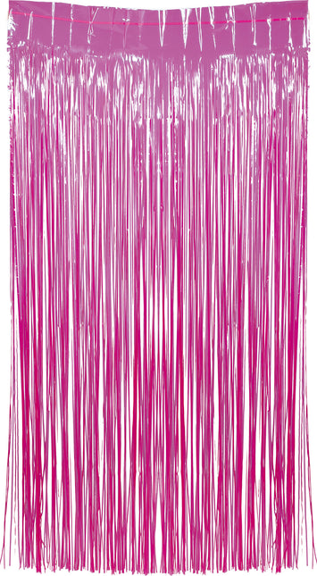 Fuchsia Türvorhang 2m
