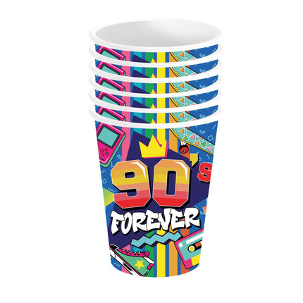 90er Becher 240ml 6 Stk.
