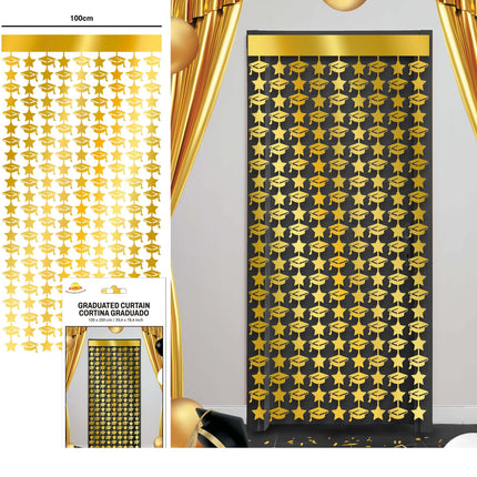 Passed Door Curtain Gold 2m
