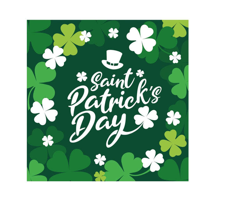 St. St. Patrick's Day Servietten 33cm 12 Stk.