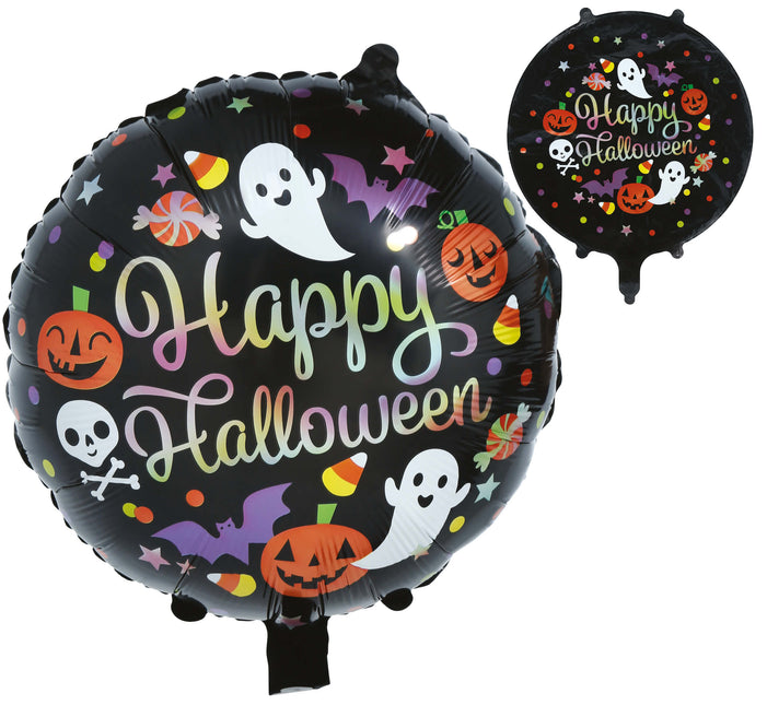 „Happy Halloween“-Folienballon, 50 cm