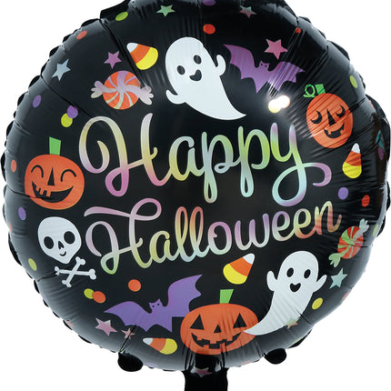 Halloween-Heliumballon, bunt, leer, 50 cm