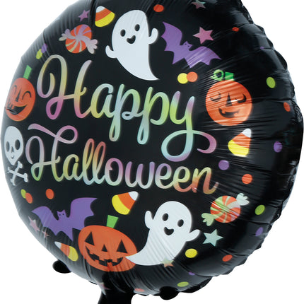 Halloween-Heliumballon, bunt, leer, 50 cm