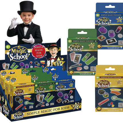 12 Packungen mit Zaubertricks für Kinder, die noch nicht ausprobiert wurden